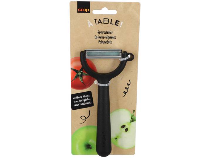 À Table! Y-Sparschäler schwarz
