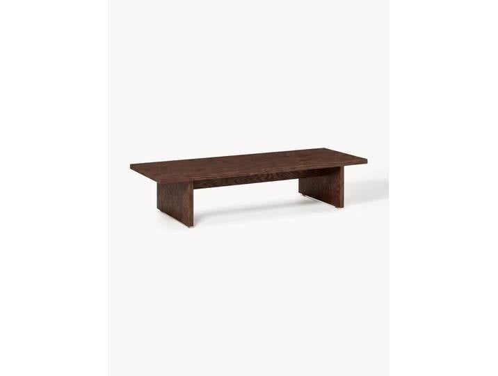 Niedriger Holz-Couchtisch Dako