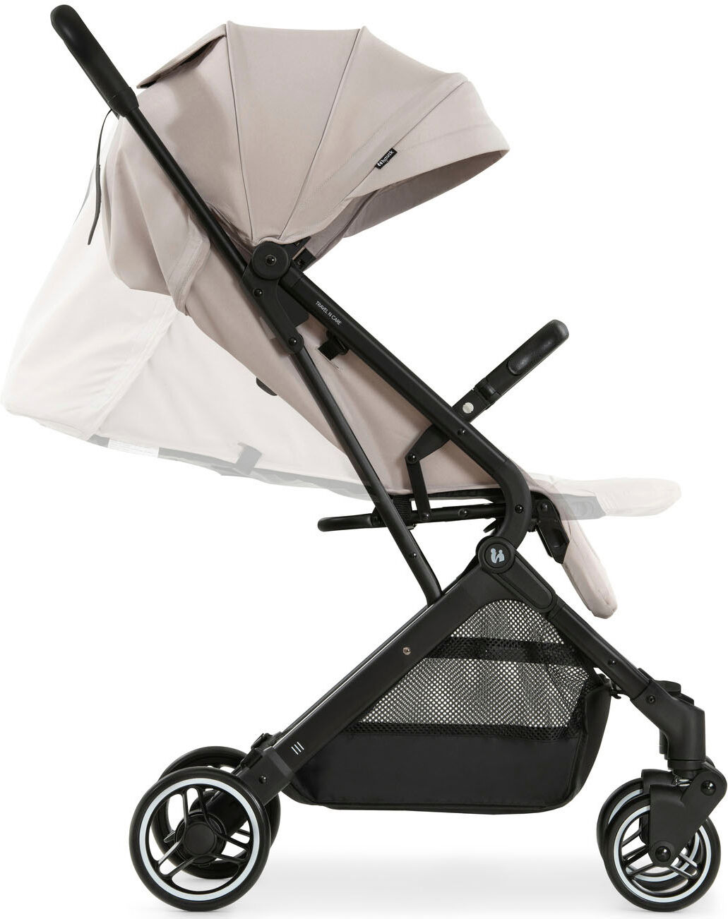 Kinder-Buggy HAUCK "Travel N Care", Baby, beige, Aluminium, Kunststoff, Polyester, Kinderwagen Kinder-Buggy, Reisebuggy, leicht; bis 25 kg belastbar