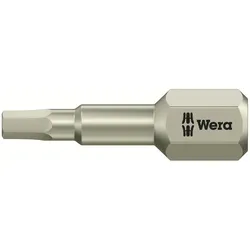 Wera, Bits, 3840/1 TS Bits, Edelstahl (Innensechskant)