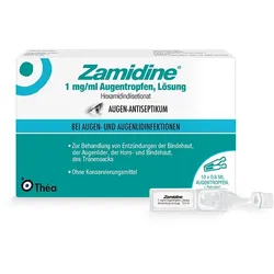 ZAMIDINE antiseptische Augentropfen bei Bindehautentzündung 10X0.6 ml