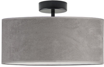 Fairmont Park Vannatter Semi Flush Mount Grey/Black