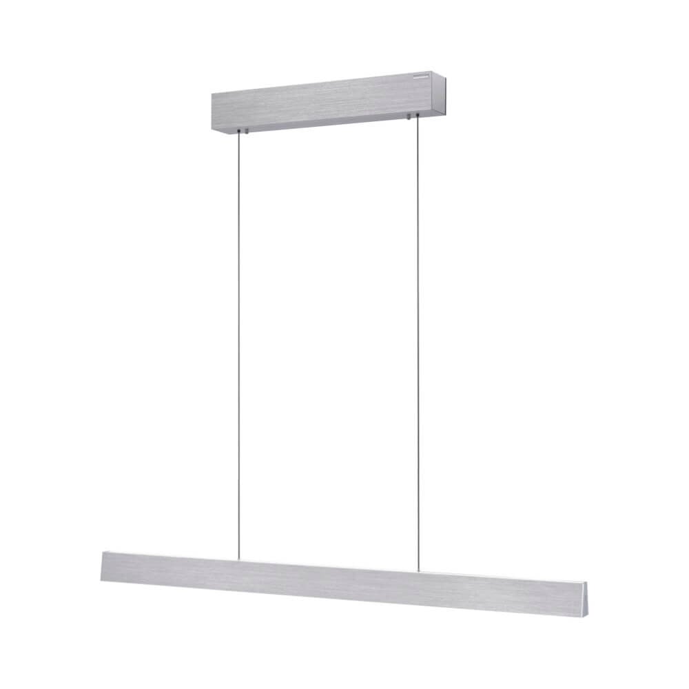 Paul Neuhaus Pure E-Motion Design hanglamp LED Diamond zilver/grijs aluminium