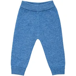 Sense Organics Strickhose Wolle, blau, 86