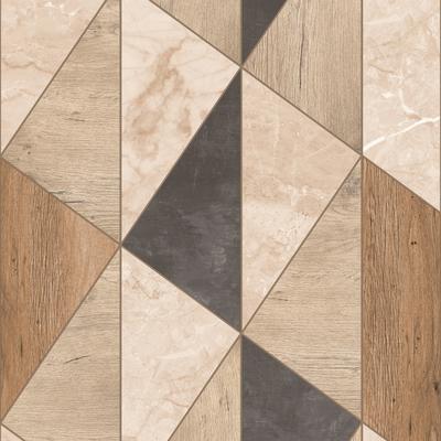 Galerie Wallcoverings Arcadia Collection Geometric Triangles Metallic Accents Finish Vinyl on Non-woven Wallpaper Roll