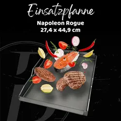 Einsatzpfanne | Napoleon Rogue / Freestyle | 27,4 x 44,9 cm