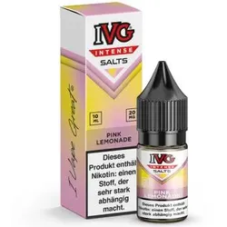 IVG Intense Pink Lemonade NicSalt Liquid 10ml / 10mg