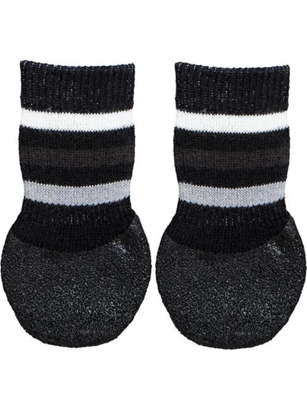 Trixie Dog Socks non-slip M-L 2 pcs. Black