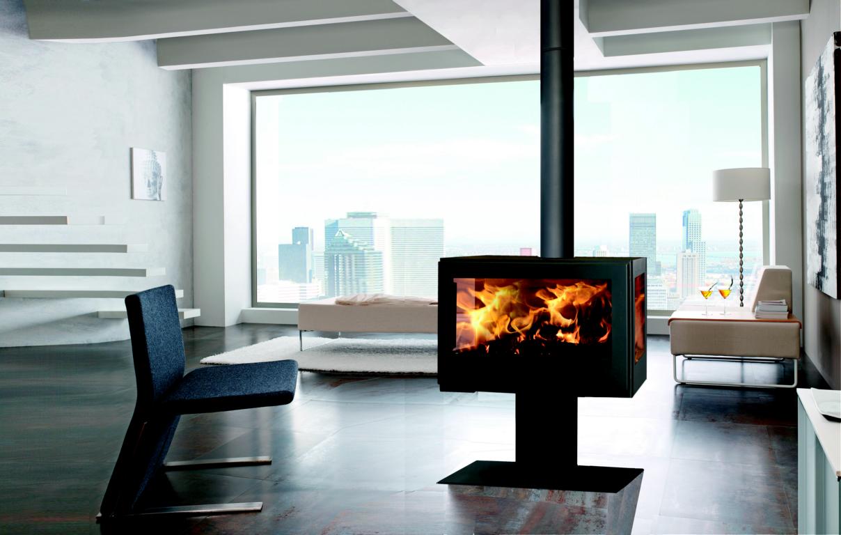 PANADEROAB Kaminofen HARMONIE, 7,9 kW EcoDesign, Energielabel A+ 16896971
