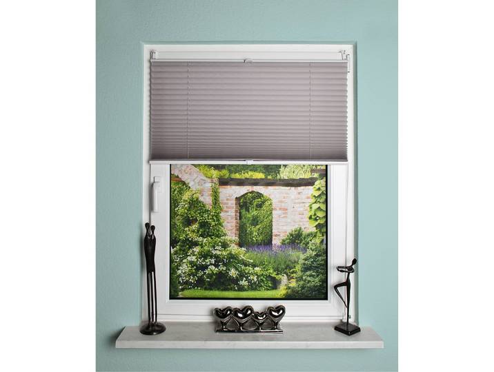 Store plissé Terrats 60 x 130cm Gris/Gris