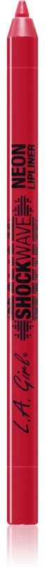 L.A. Girl Cosmetics Shockwave crayon contour lèvres teinte Fiery 1.2 g