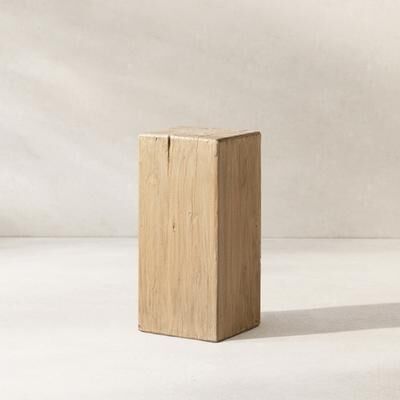 Jennifer Taylor Home Umber Solid Reclaimed Pine Side Table