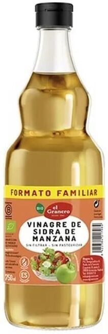 El Granero Integral Vinagre Sidra Maçã Não Filtrado 750 ml