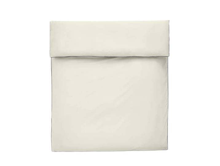 HAY - Outline Bettdeckenbezug, 155 x 220 cm, elfenbein