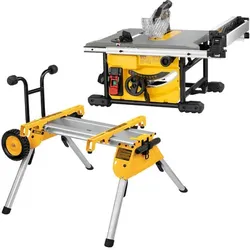 Tischkreissäge 210mm mit Untergestell DWE7485RS-QS