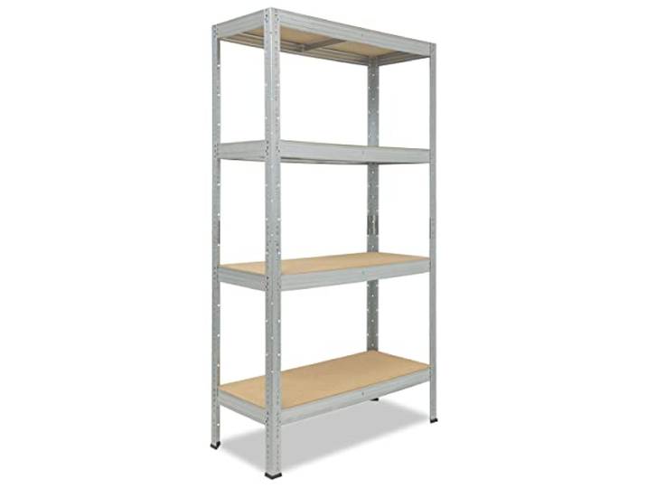 shelfplaza Pro 200x110x40cm Schwerlastregal verzinkt mit 4 Böden x 200kg Kellerregal · Lagerregal · Metallregal · Regale für Kellerraum · Steckregal · Abstellraum Regal