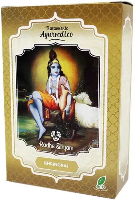 Radhe Shyam Bhringraj Tratamento Capilar Natural Ayurvédico 100g