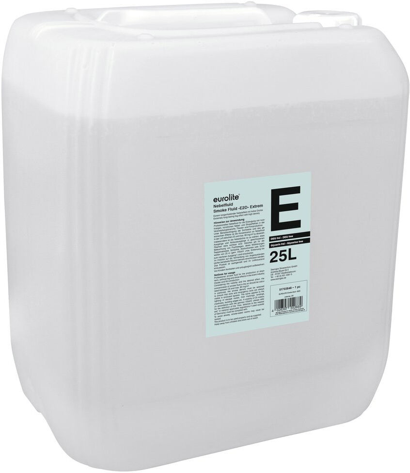 EuroLite Smoke Fluid -E2d- Extrem Nebelfluid 25l