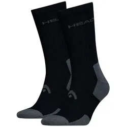 HEAD Unisex Sportsocken HEAD ELEMENTS TENNIS CREW 2er Pack - White 002 - 35-38