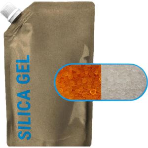 Giebel Silica-Gel 35.0419.00, 1kg, orange, regenerierbar, mit Feuchtigkeitsindikator