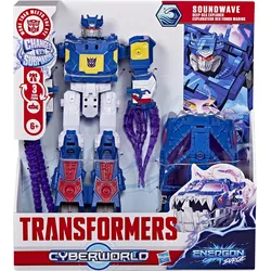 Hasbro - Transformers CYBERWORLD Soundwave Deep Sea Explorer Energon Surge