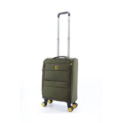 Koffer NATIONAL GEOGRAPHIC "Passage", grün (khaki), Polyester, Koffer, Polyester