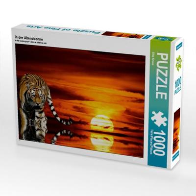 CALVENDO Puzzle in der Abendsonne | 1000 Teile Lege-Größe 64x48cm Foto-Puzzle für glückliche Stunden