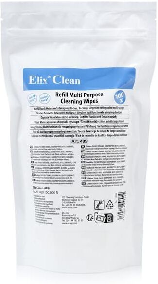 RengÃ¶ringsduk ELIX refill skÃ¤rm 100/fp