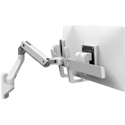 Ergotron HX Dual Monitorarm Wandhalterung für zwei Monitore bis 81,28 cm (32 Zoll) weiß