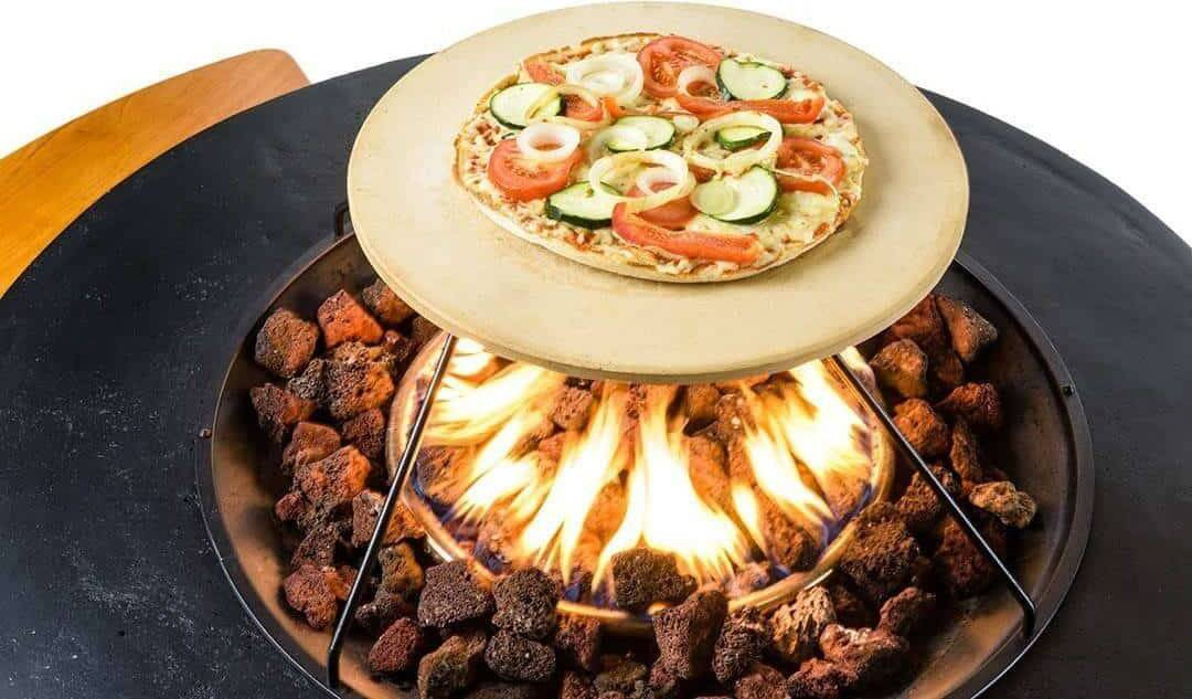 Happy Cocooning pizzasteen voor grillplaat