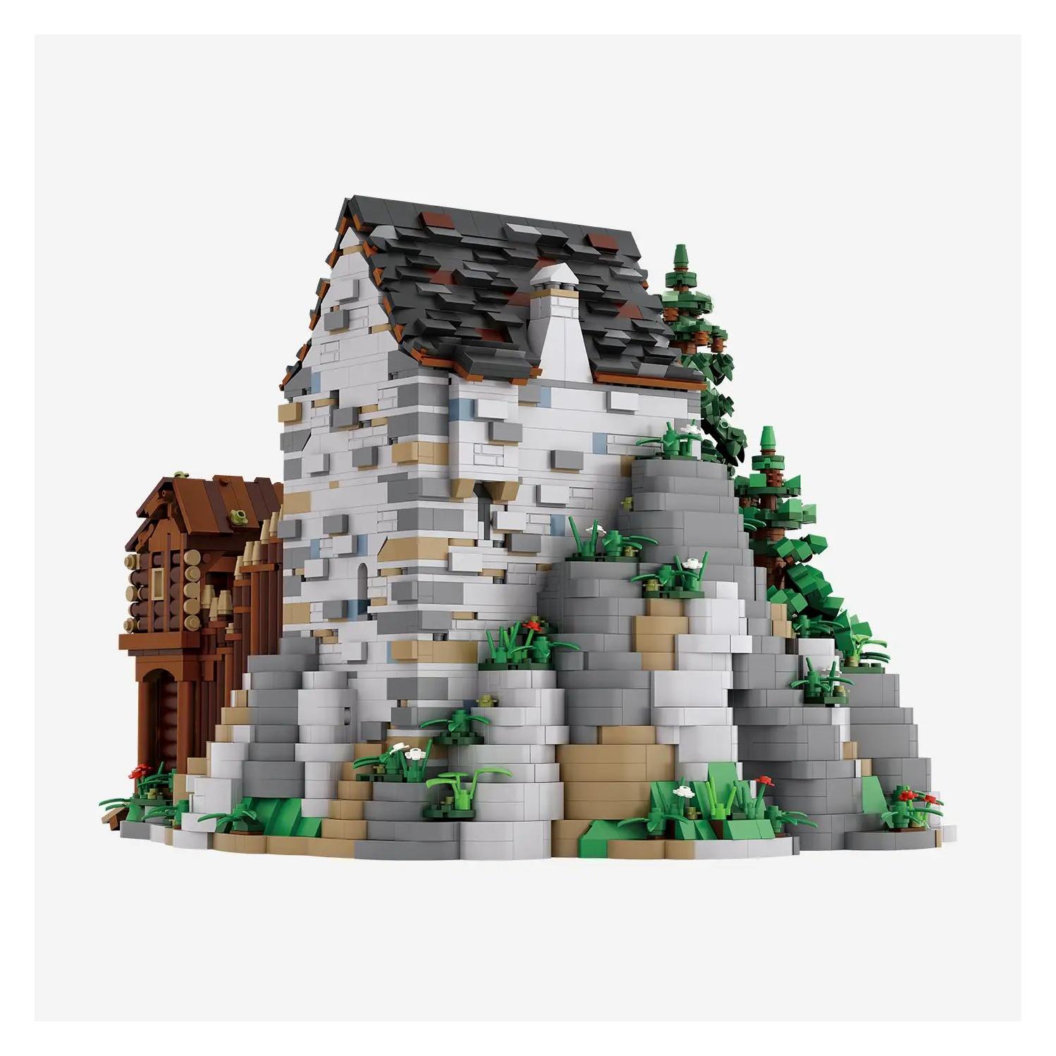 BlueBrixx-Pro Burg Blaustein (mini blocks) (110085)