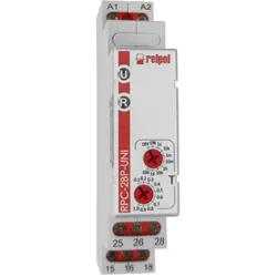 Zeitrelais m.1 Funktion 2P 12-240V Start und Reset Relais Relpol RPC-2BP-UNI