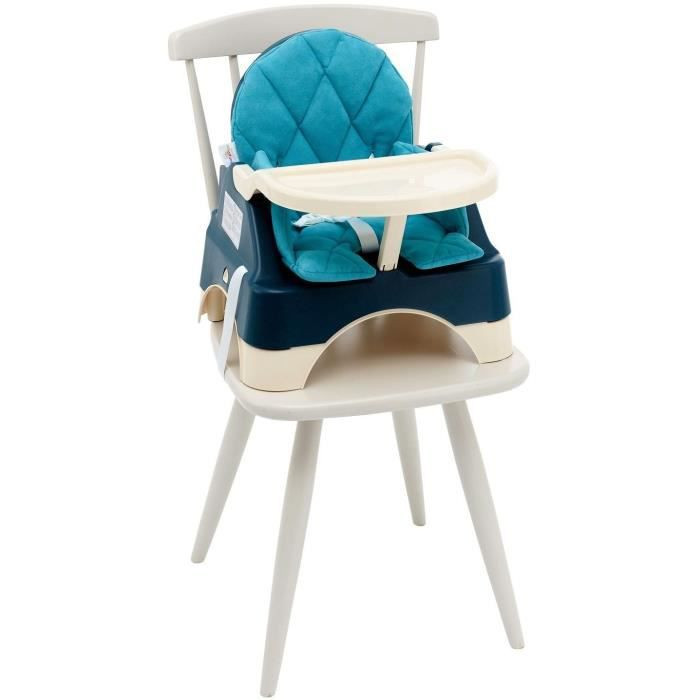 Oketi Poketi Booster seat - Wooded Blue
