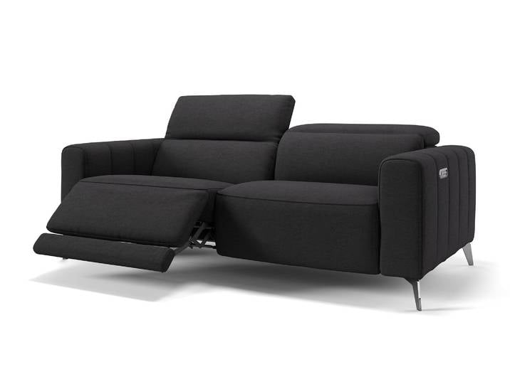 3-Sitzer Sofa PALERMO Stoffcouch Hochwertig