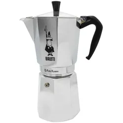 Bialetti Moka Express - silber - Aluminium - für 18 Tassen