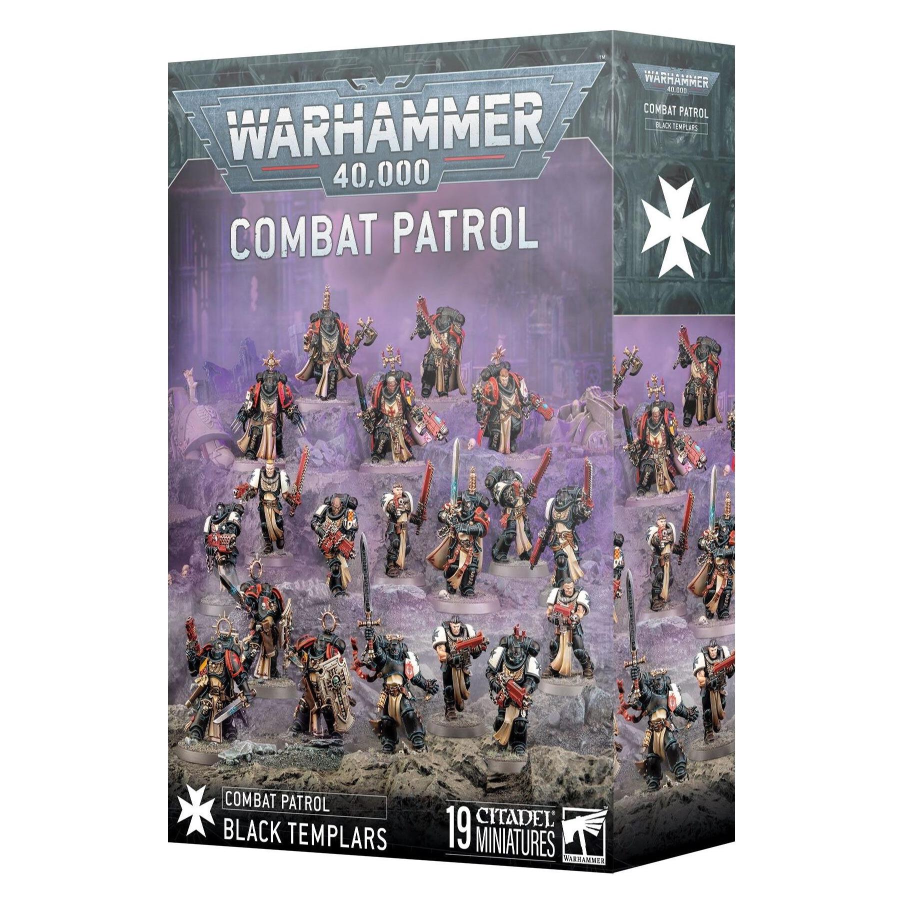 Games Workshop Warhammer 40k - Patrouille Black Templars (2025) (Kunststoff) (73-553)