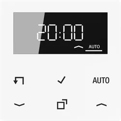 Jung A1750DWW LB-Management Timer-Display, Serie AS/A, alpinweiß A 1750 D WW