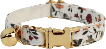 Inspire Picks Bella Bow Personalized Cat Collar With Adjustable Safety Buckle bow Tie Collar(03) l For Neck 20 32cm