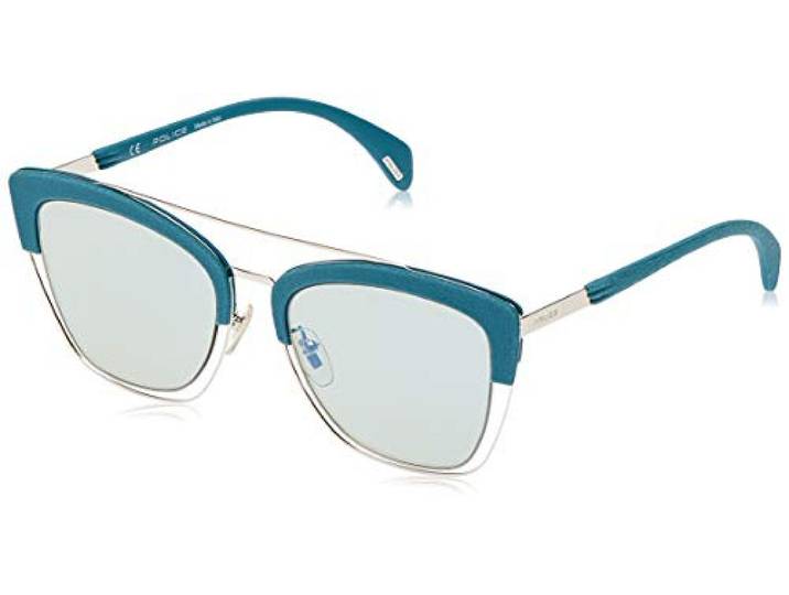 Police SPL61854579X Total Shiny Palladium bril, 54/19/140 voor dames