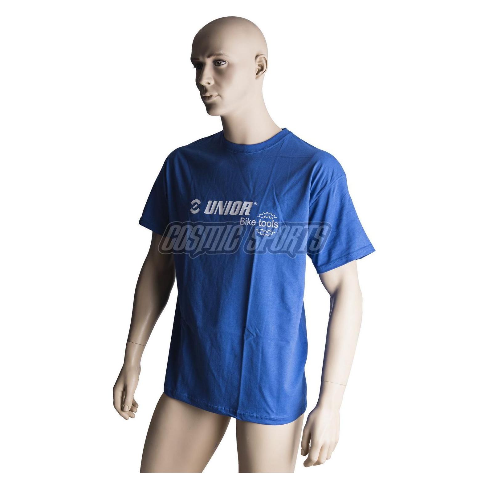 Unior 624155 624155-Camiseta Azul Tools para Mujer Talla L Serie 1850W.Bike (L) (1850W.BIKE)