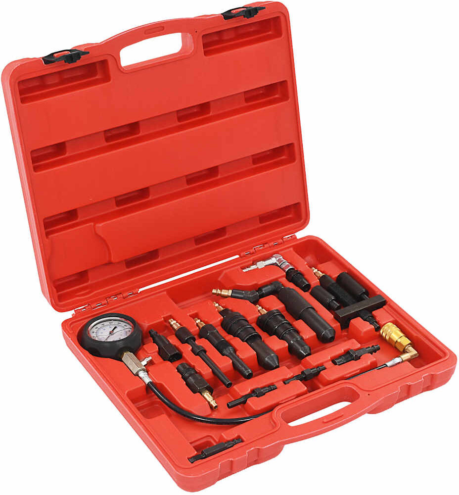 vidaXL Kit de testeur de compression de moteur diesel
