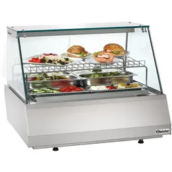 Bartscher Kalte Theke 2/1 GN, Kantglas
