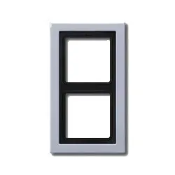 Rahmen LS-design - 2-fach (Aluminium)
