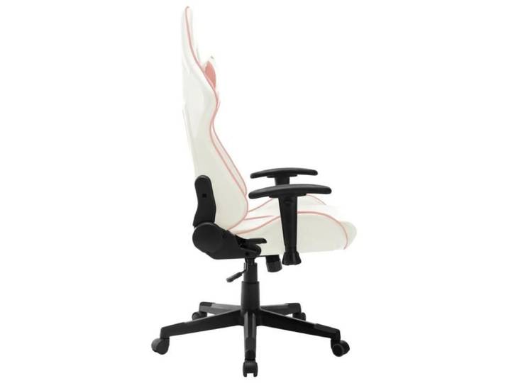 LVL - MEUBLE FAUTEUIL - Chaise de jeu Blanc et rose Cuir artificiel(2614)