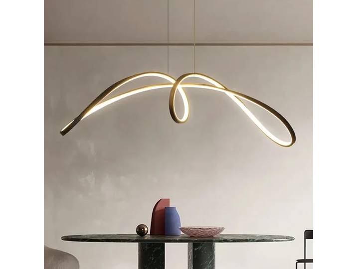 Lustre suspendu noir Table à manger lumière chambre décor lampe suspendue maison Lustre hôtel Bar comptoir café luminaire suspendu