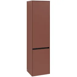 Villeroy und Boch Collaro Hochschrank C03300AH 40,4x153,8x34,9cm, Anschlag links, wine red