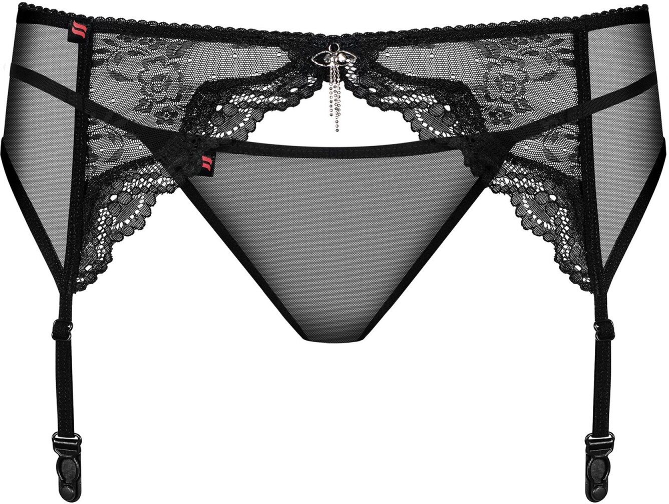Obsessive Porte-jarretelles avec string Charms
