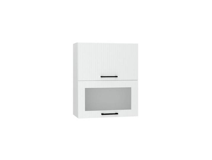 ROYAL24_MARKT Glashängeschrank W60GRF/2 SD - KENDRO - Funktionales Design Konzept (Küchen Hängeschrank, 1-St., Premium - KENDRO) Top Qualität - Modernes Design - Feinste Materialien