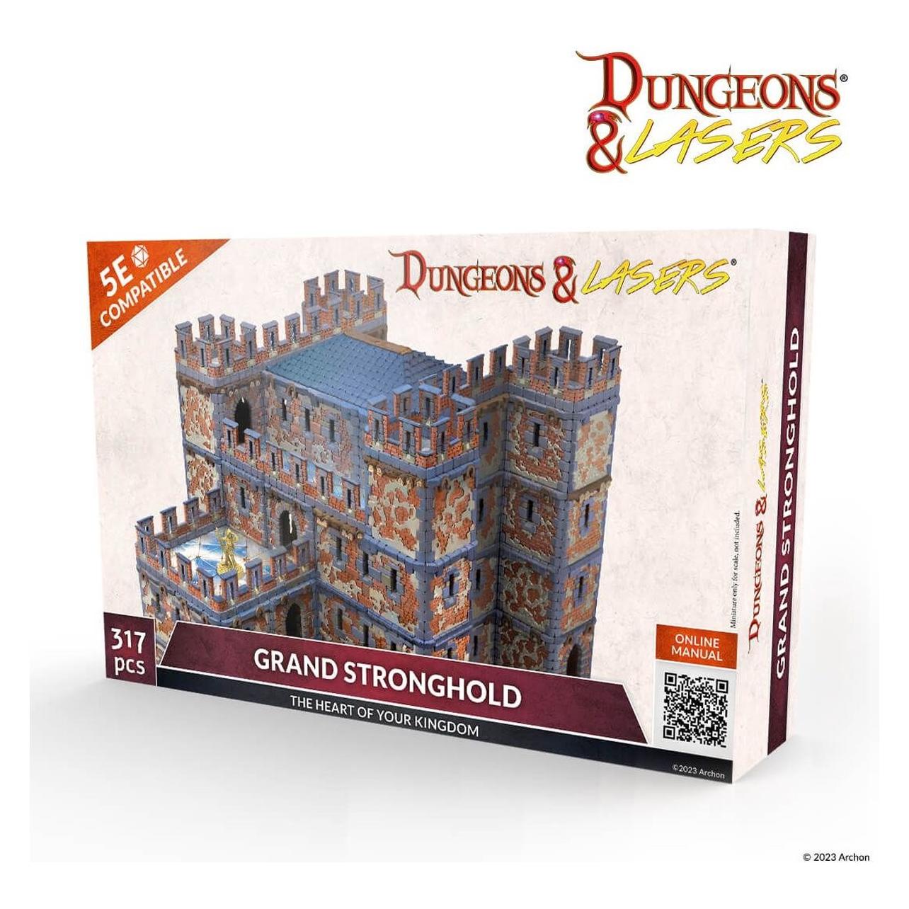 Archon Studios Fortezza Grande di Dungeons and Lasers (Kunststoff) (DNL0054)