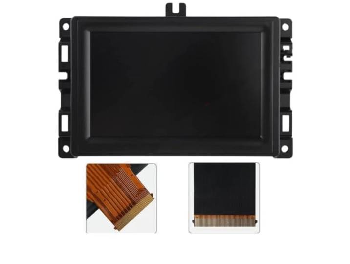Passend für Jeep Compass 2018–2020 Kompass-Autoradio-LCD-Display und Touchscreen(With frame assembly)